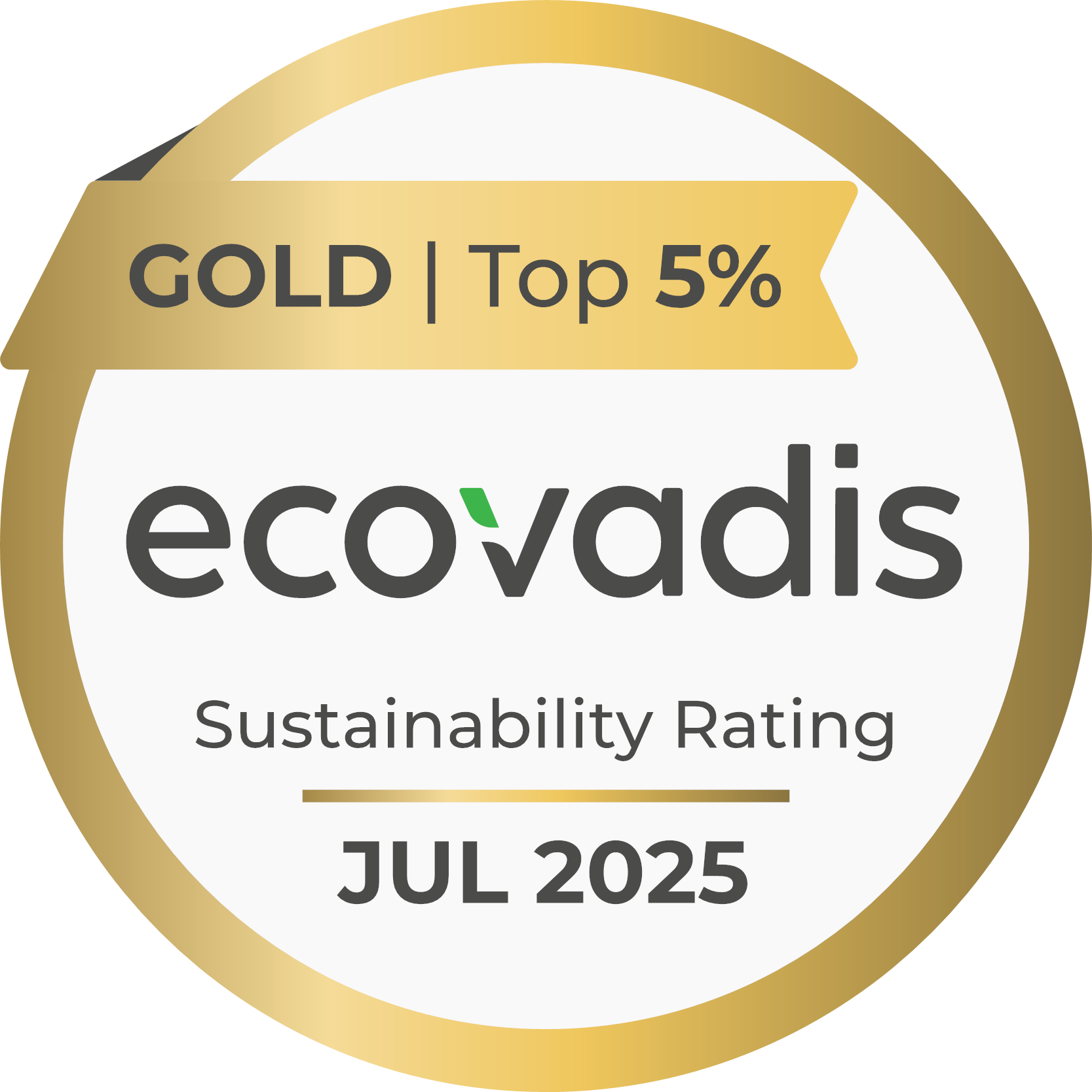 Medal ecovadis 2025